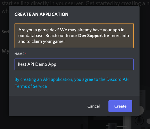 Discord's Official API – Discord