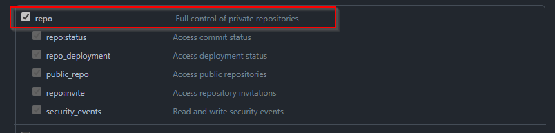 github list repos authenticated user