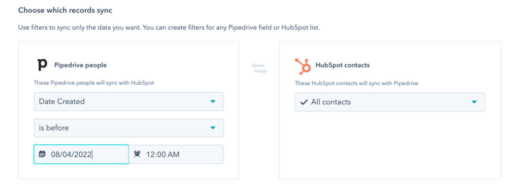 HubSpot Pipedrive integration with-shadow