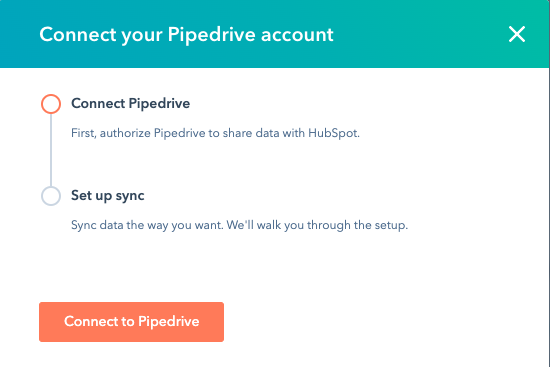 HubSpot Pipedrive integration with-shadow