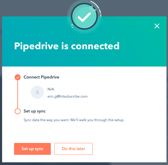 HubSpot Pipedrive integration with-shadow