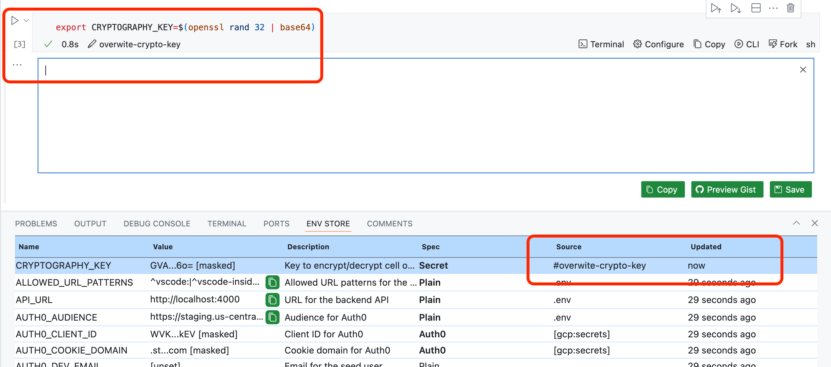 Lifecycle tracking of variables